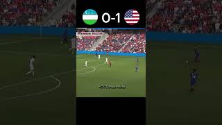 Yigitlarmizga omad 🇺🇸USA 🇺🇿Uzbekistan footballplus Ozbekiston Usa football [upl. by Bore]